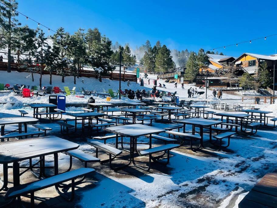 Sled-Ski Lakeside Village Cabin - Spa - Bbq - Firepit - Loft - Games Big Bear Lake Dış mekan fotoğraf