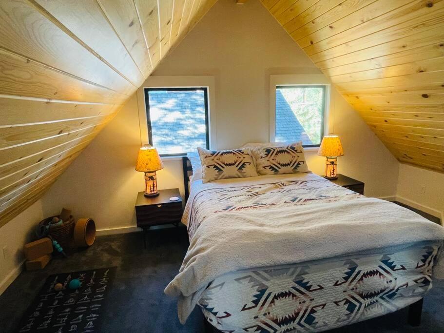 Sled-Ski Lakeside Village Cabin - Spa - Bbq - Firepit - Loft - Games Big Bear Lake Dış mekan fotoğraf